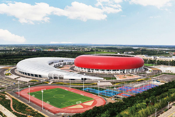 Ningxia National Fitness Gymnasium (notranji natatorij)